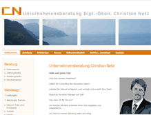 Tablet Screenshot of christian-netz.de